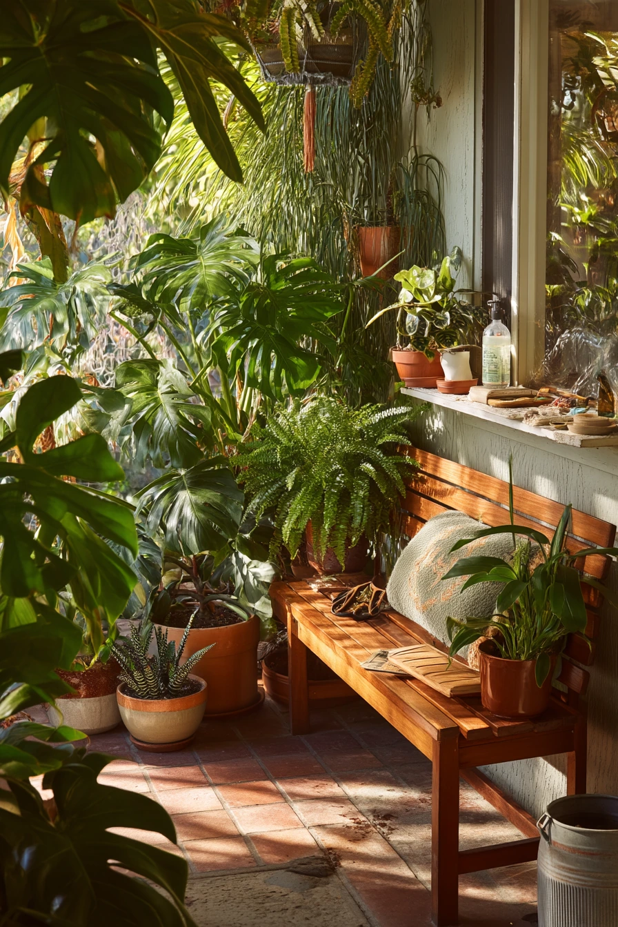 Patio Garden Nook for Plant Lovers