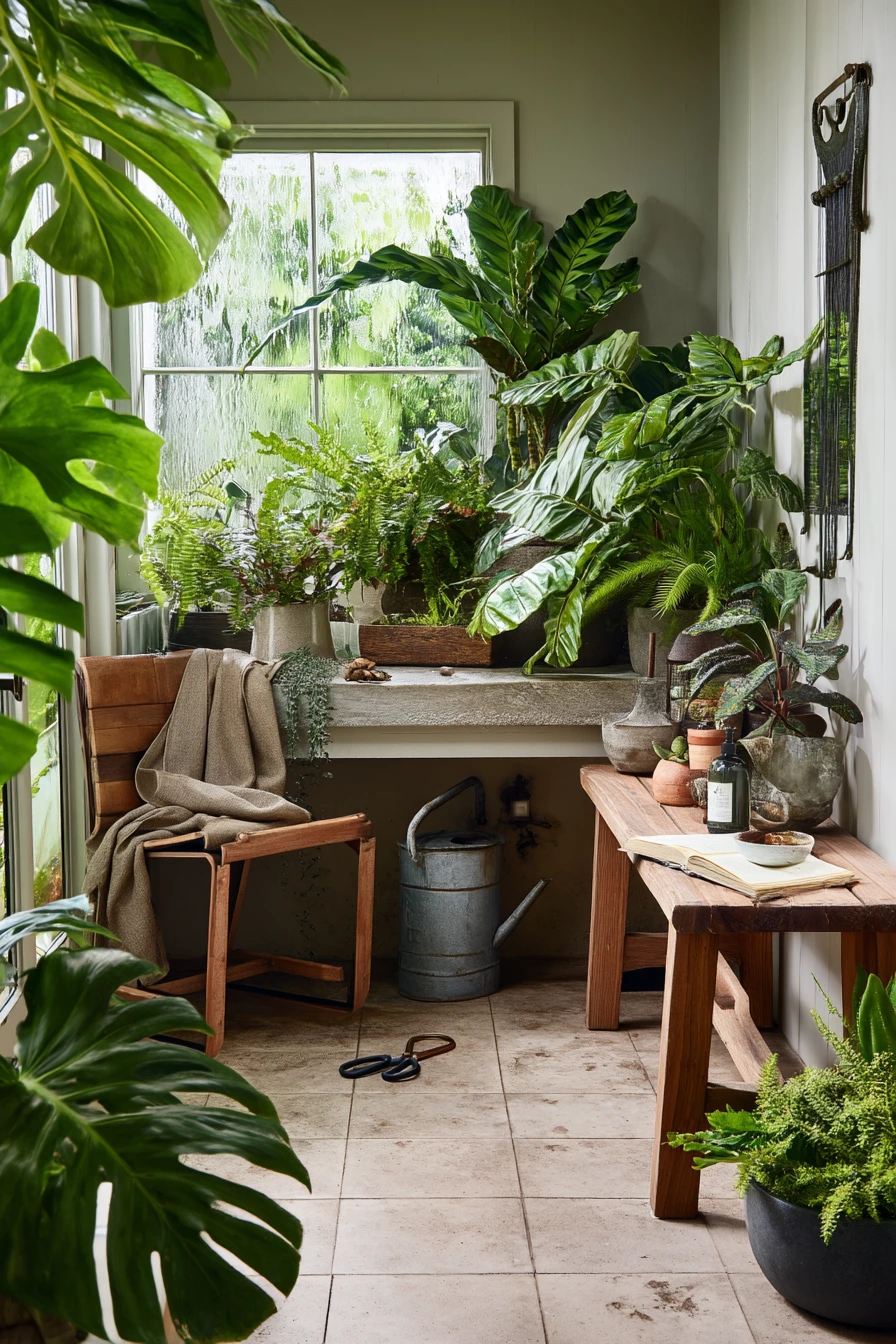 Patio Garden Nook for Plant Lovers