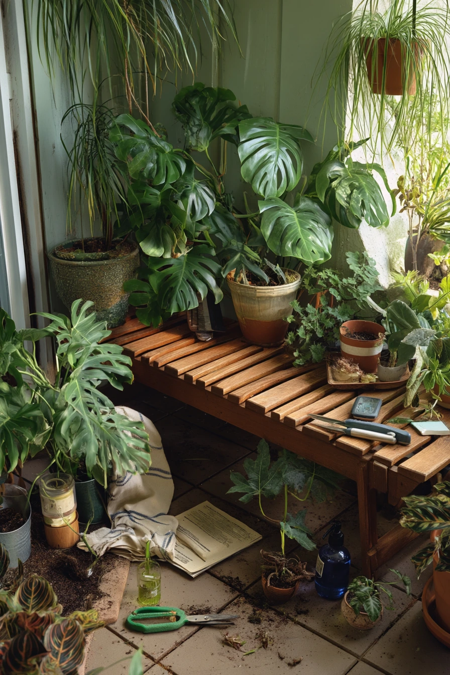 Patio Garden Nook for Plant Lovers