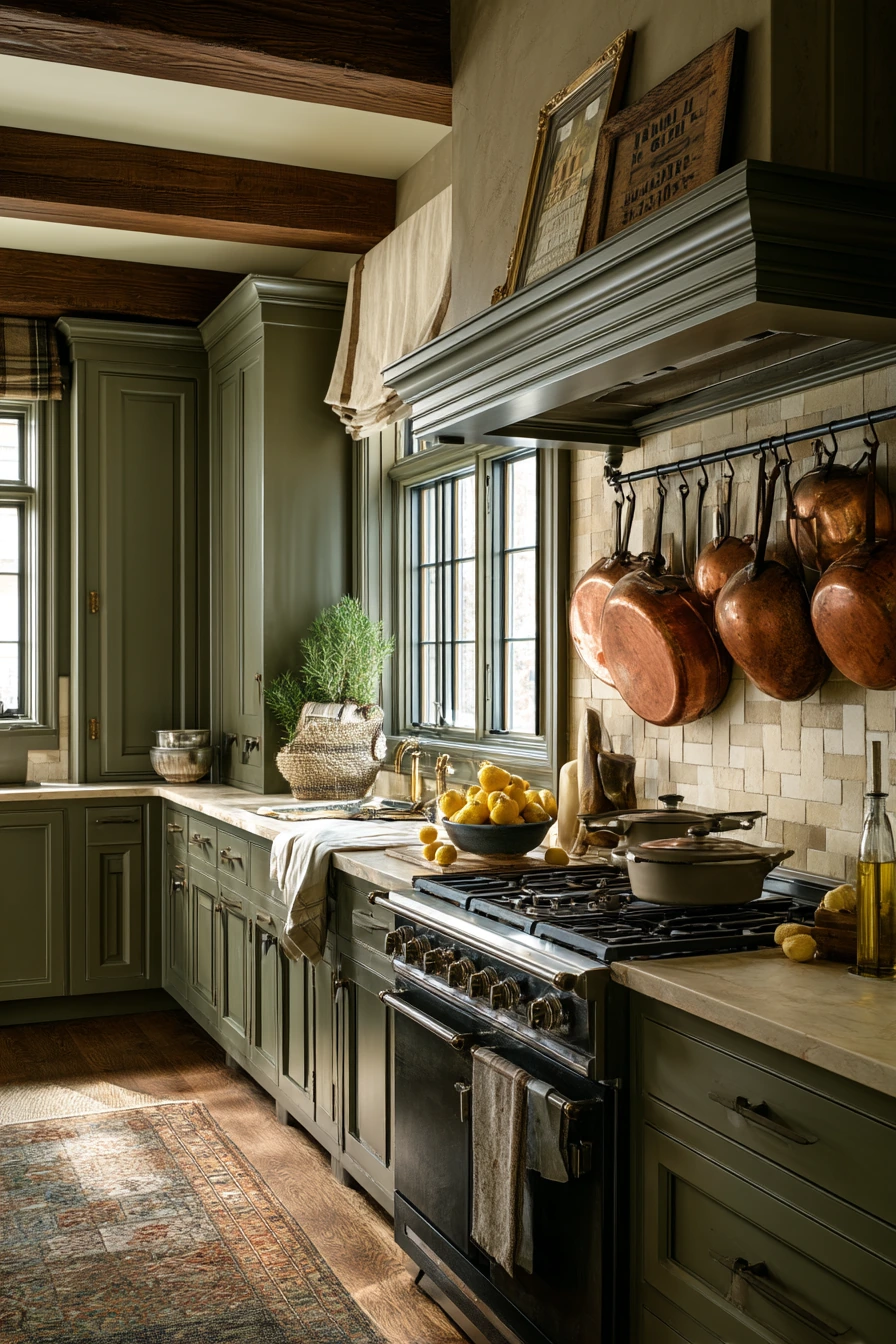 Historic Tudor Kitchen with Modern Cooking