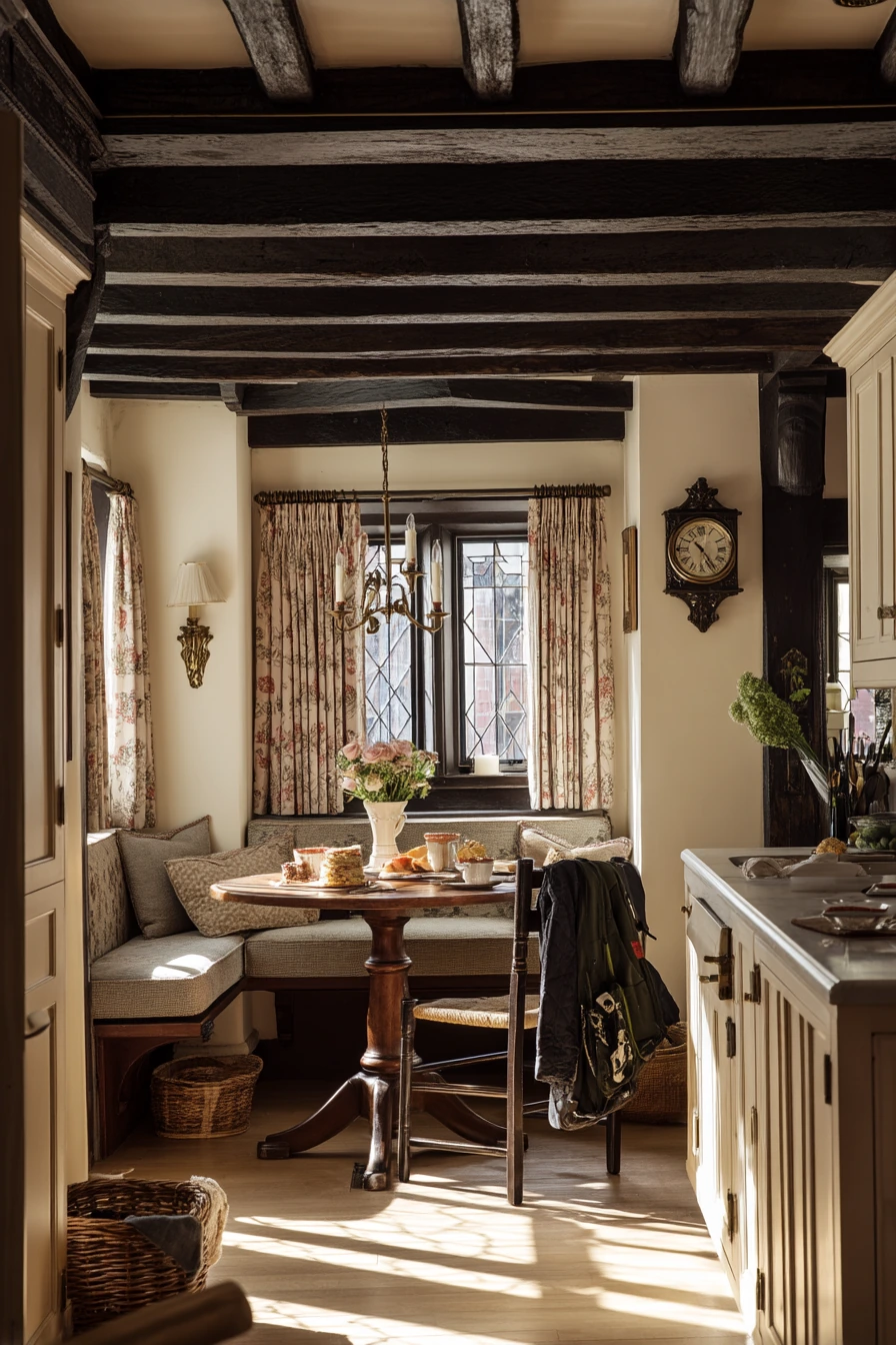 Tudor Kitchen at Breakfast Rush