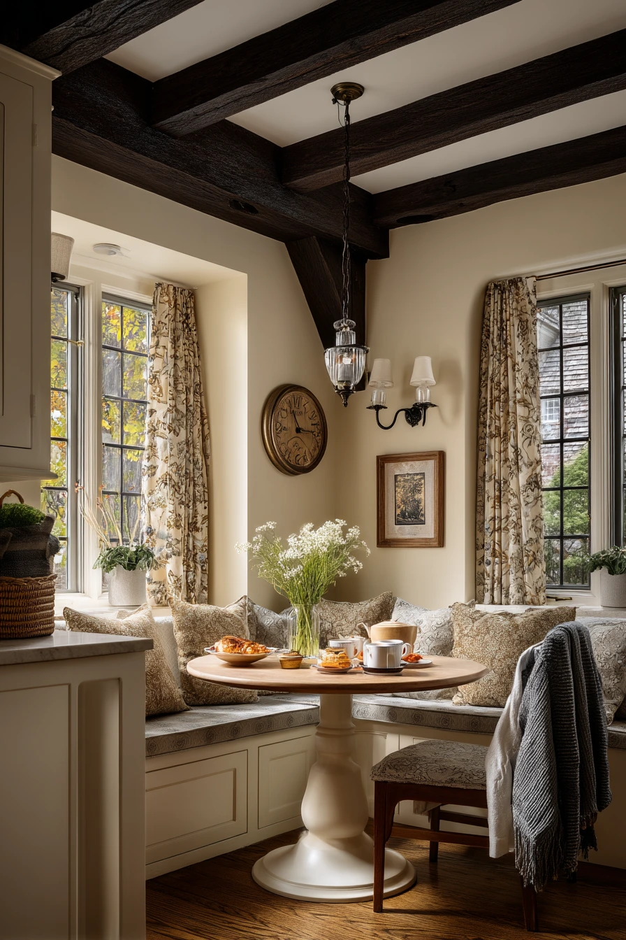 Tudor Kitchen at Breakfast Rush