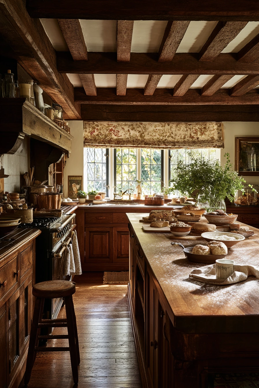 Weekend Baking in a Tudor Kitchen