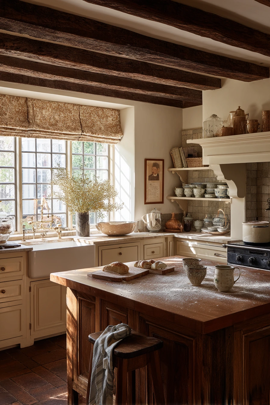 Weekend Baking in a Tudor Kitchen