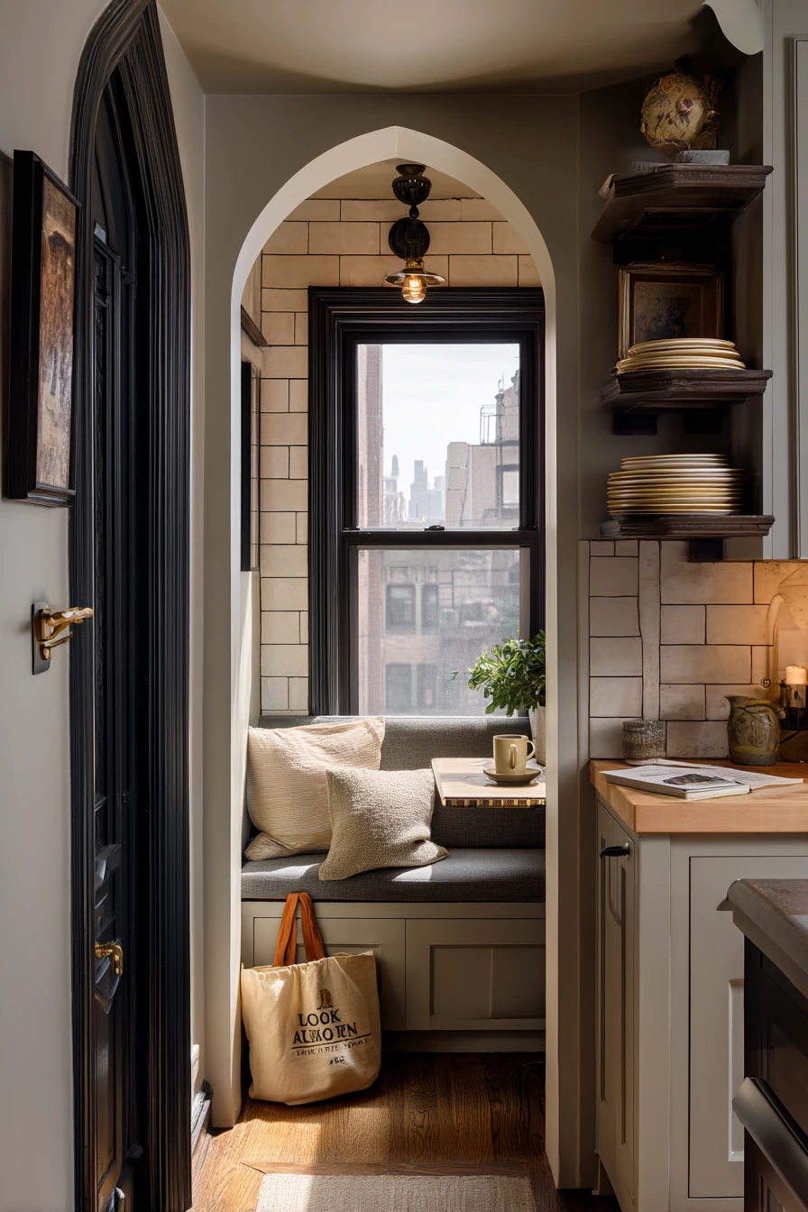 Small Tudor Kitchen for a Couple
