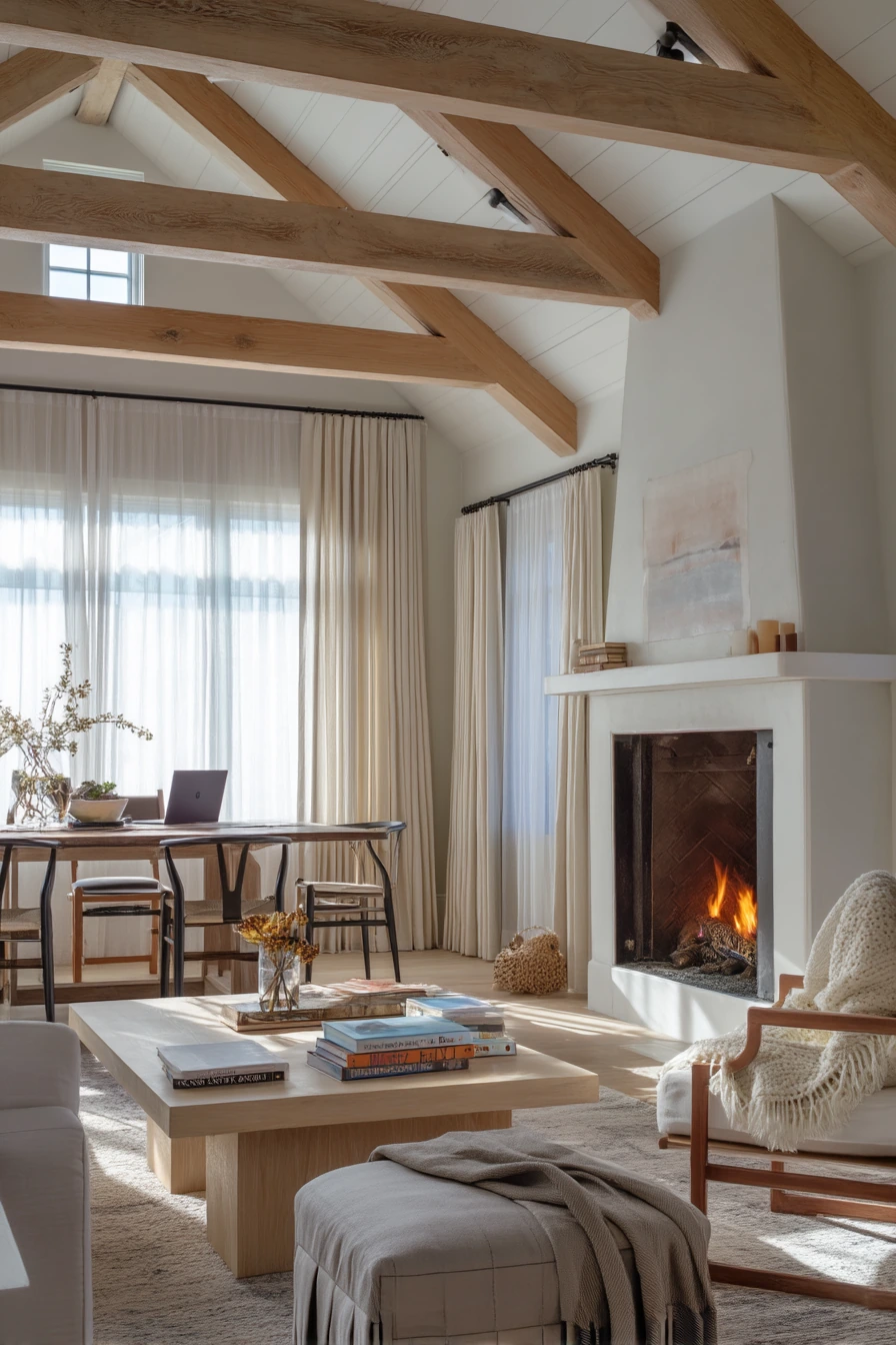 Scandinavian Family Space with Vertical Drama