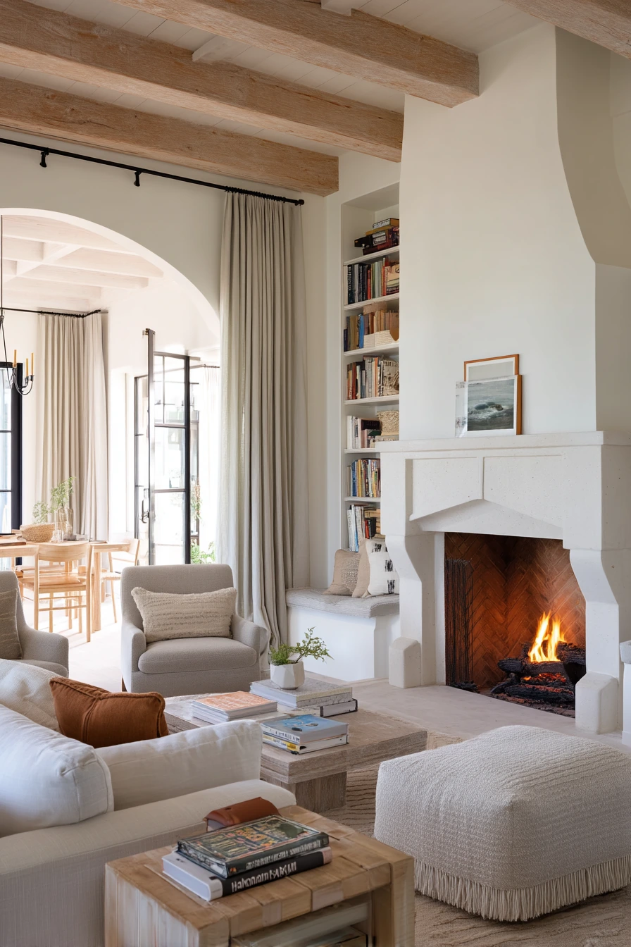 Scandinavian Family Space with Vertical Drama