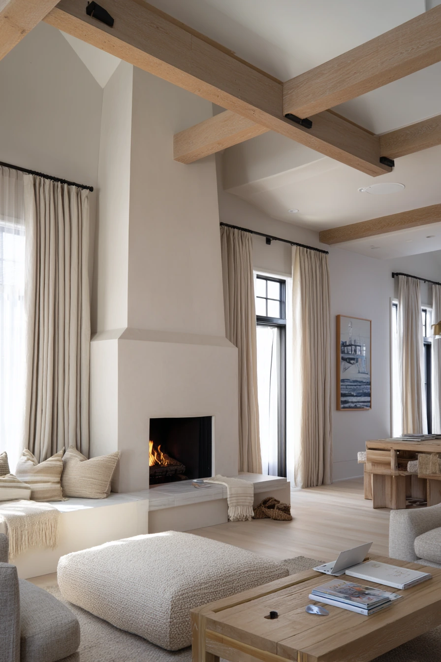 Scandinavian Family Space with Vertical Drama