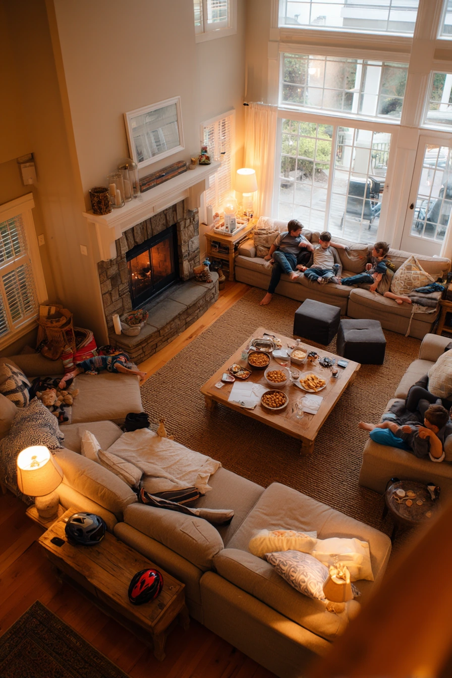 Weekend Gathering Around the Hearth