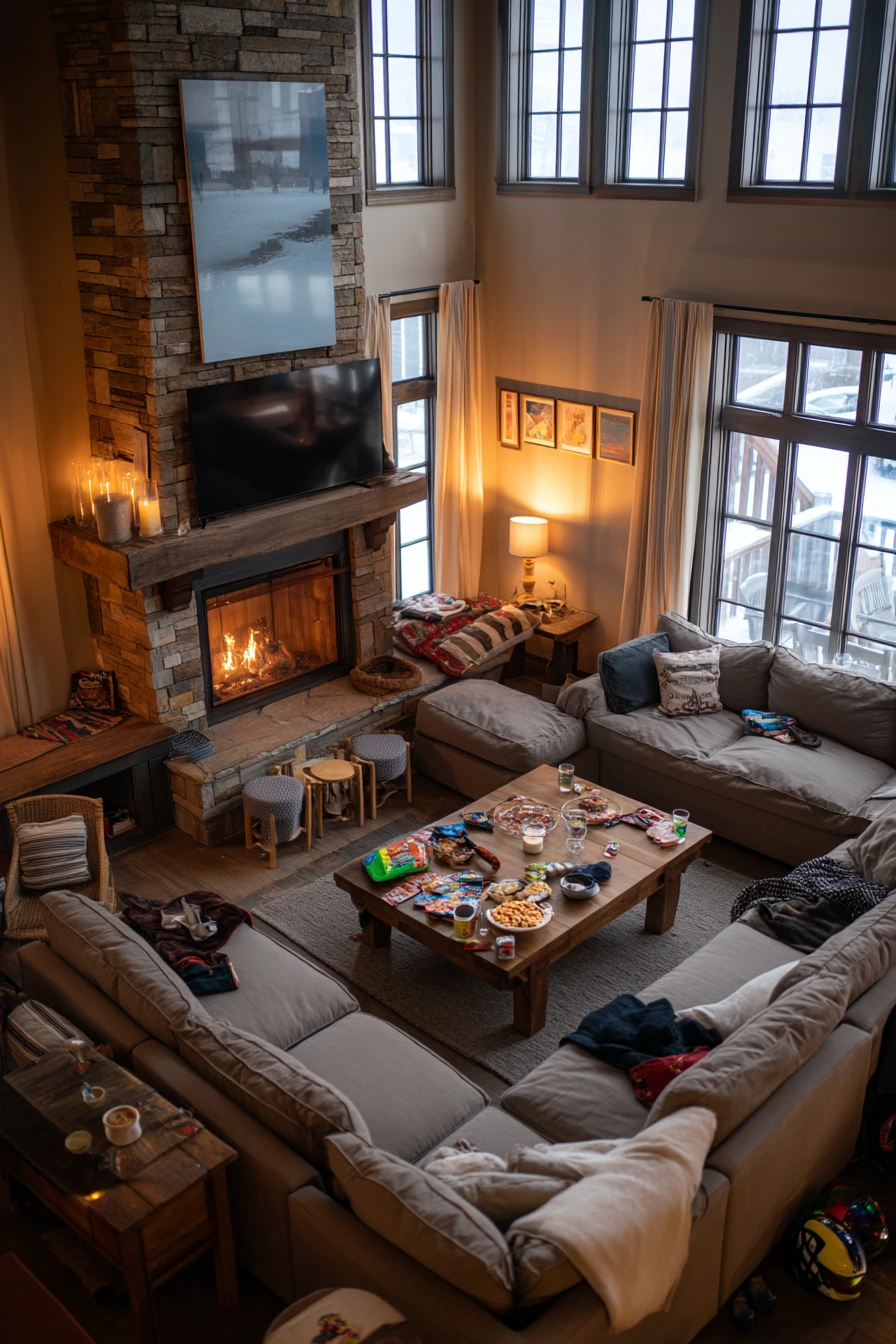 Weekend Gathering Around the Hearth