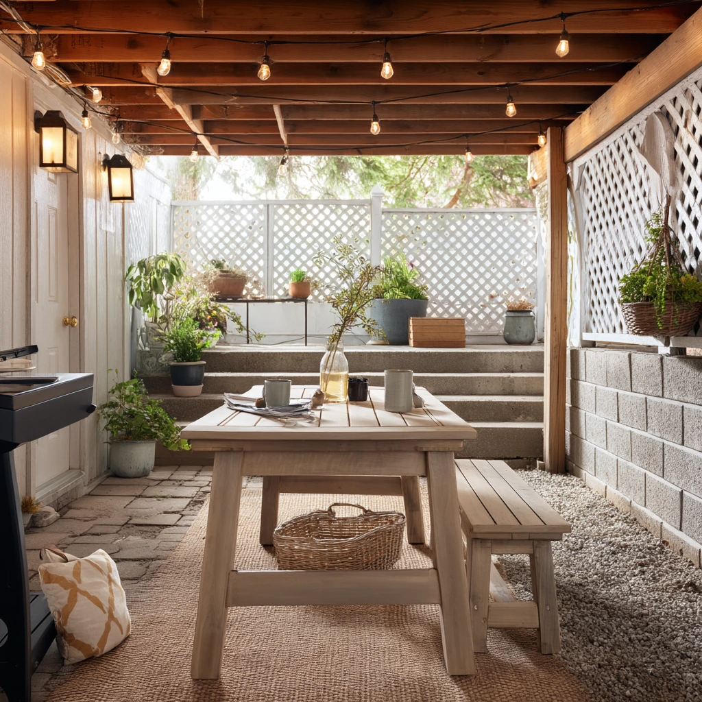Budget-Friendly Paver Hangout