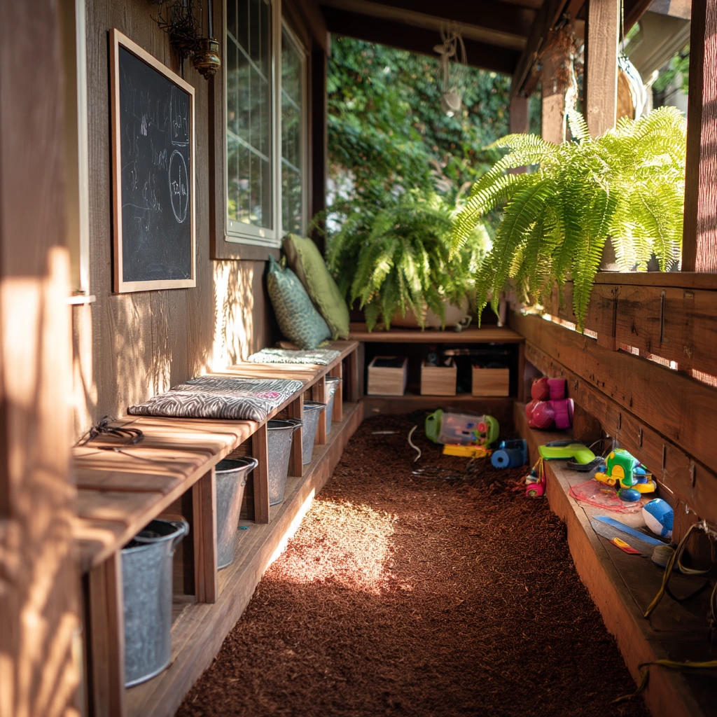Play Zone With Hidden Storage