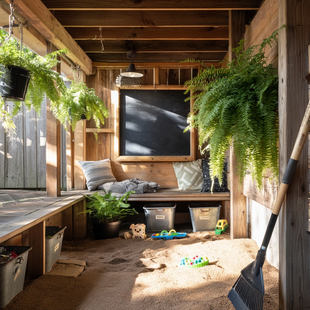 Play Zone With Hidden Storage