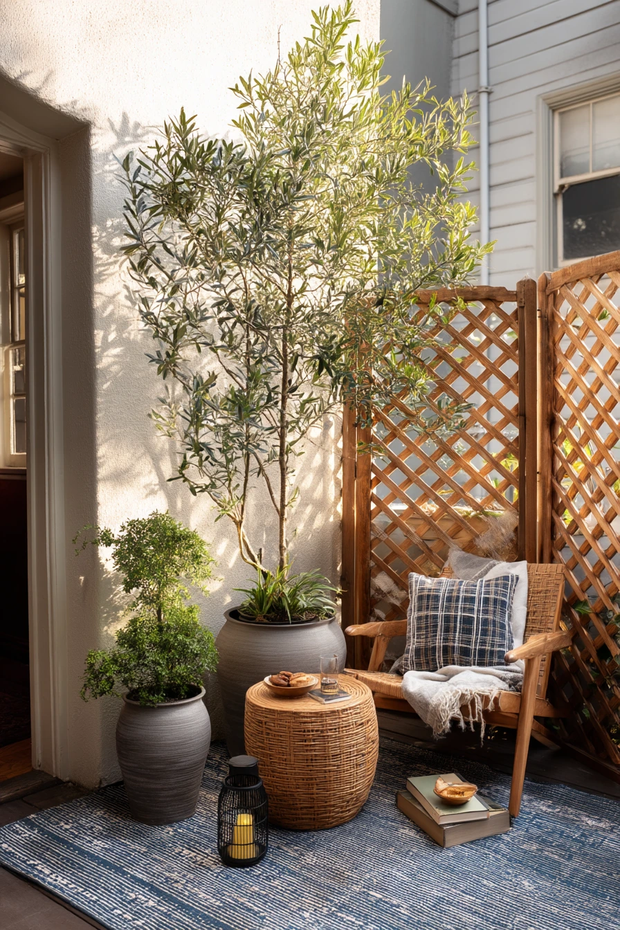Renter-Friendly Patio Oasis with No-Damage Solutions