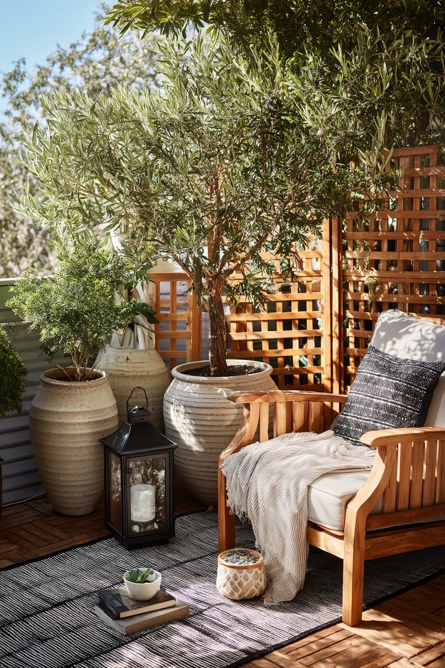 Renter-Friendly Patio Oasis with No-Damage Solutions
