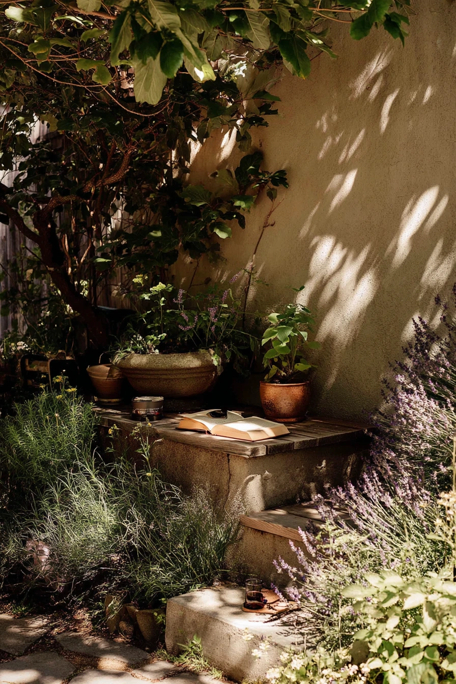 Pollinator-Friendly Side Yard for Quiet Evenings