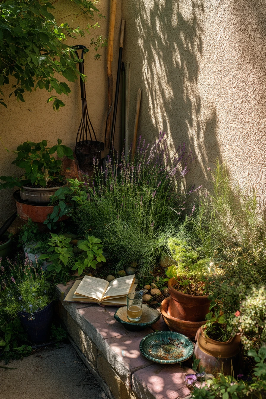 Pollinator-Friendly Side Yard for Quiet Evenings