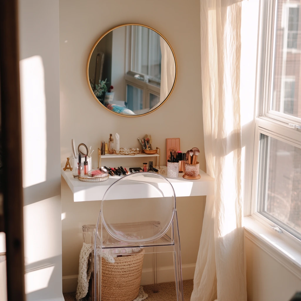Budget Renter-Friendly Vanity Corner