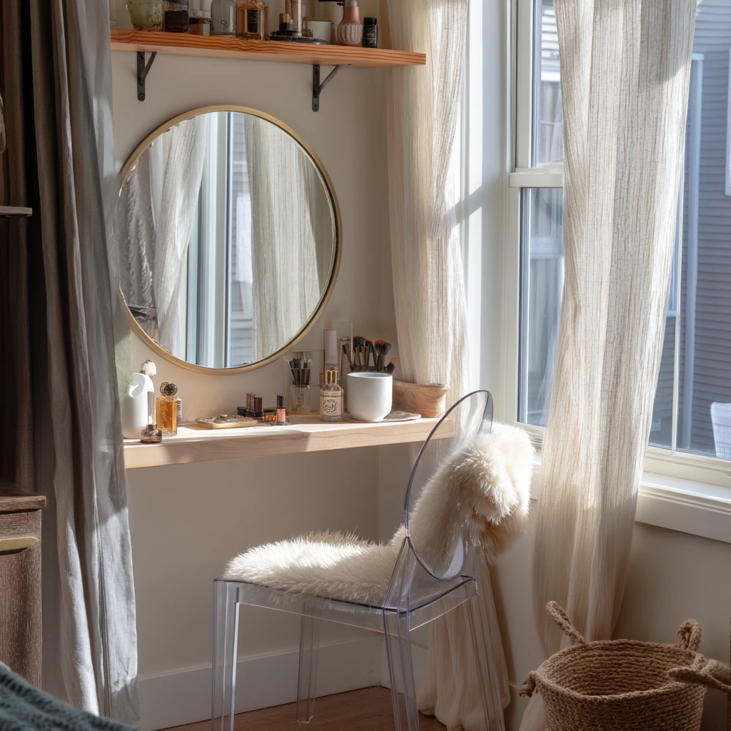 Budget Renter-Friendly Vanity Corner