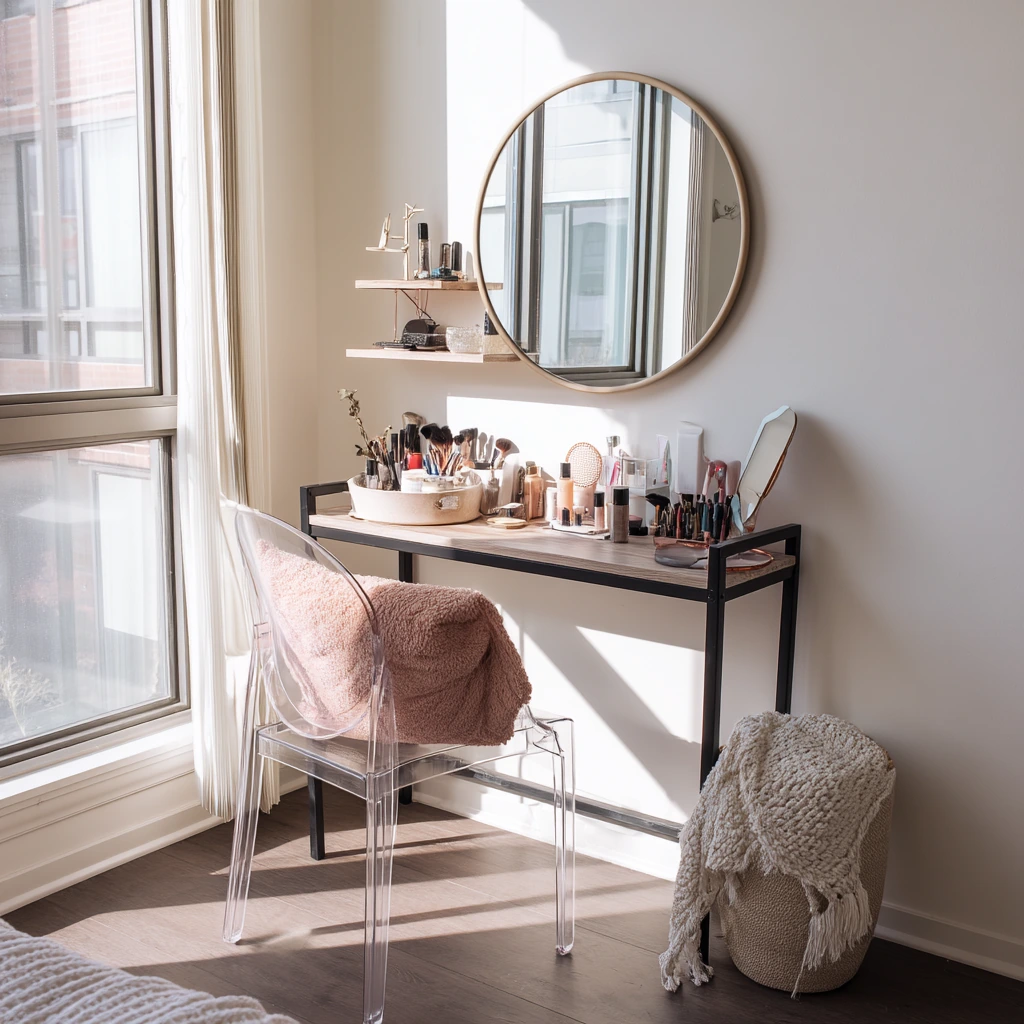 Budget Renter-Friendly Vanity Corner