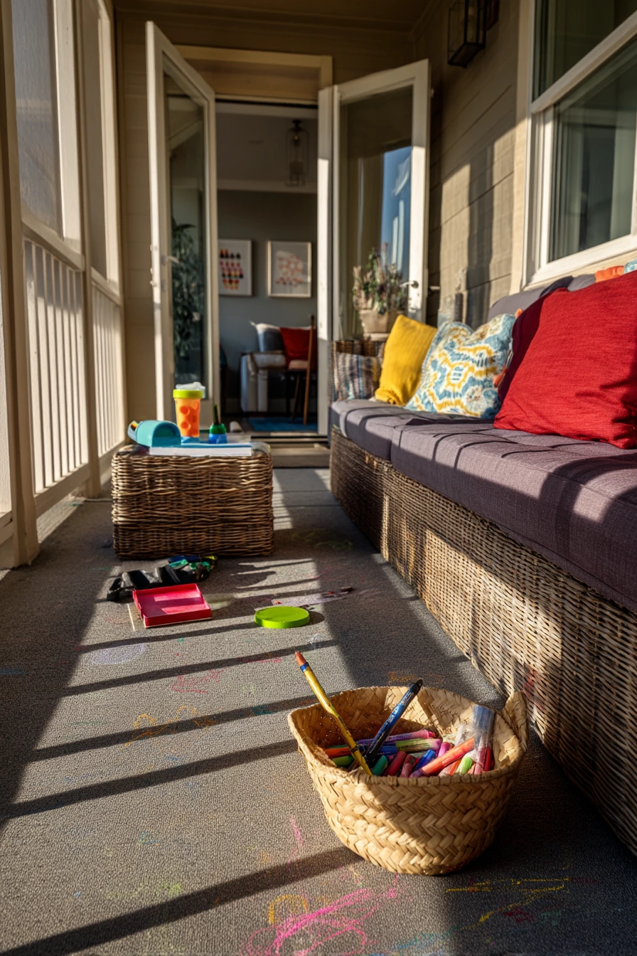 Family Veranda After School
