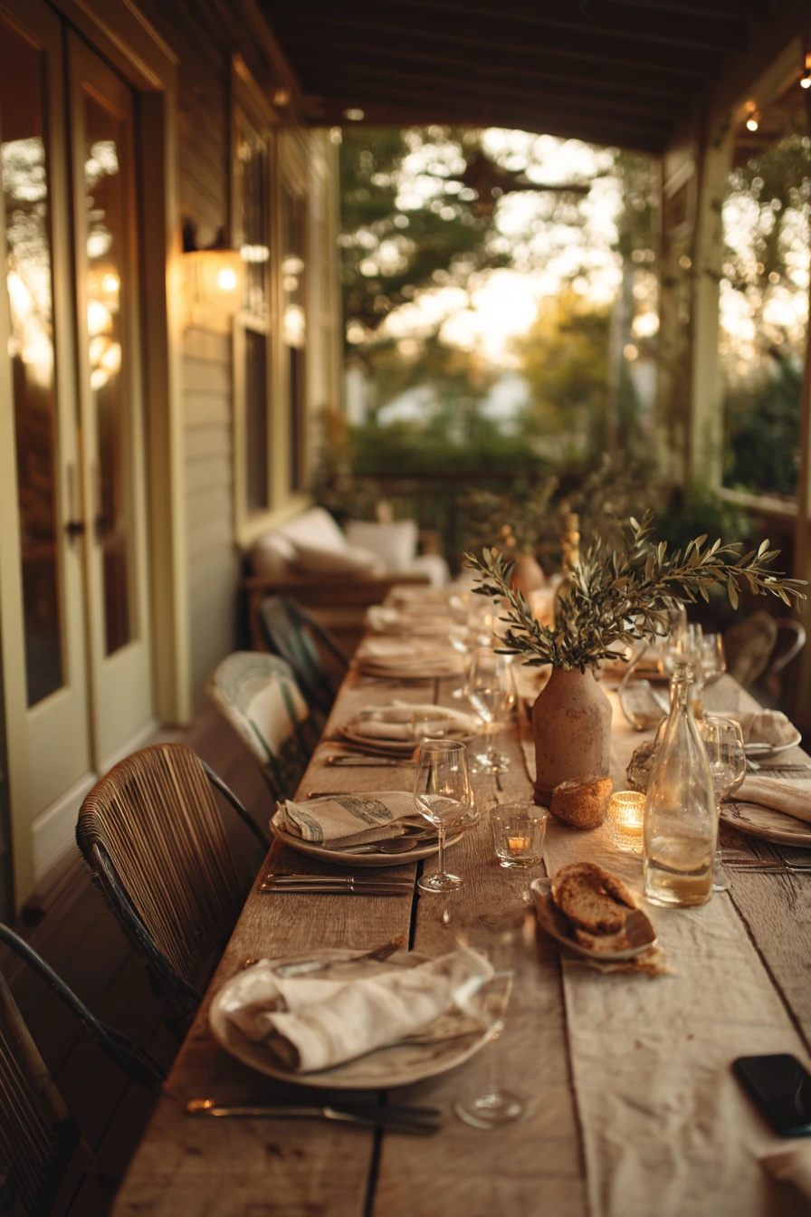 Mediterranean Dinner Veranda