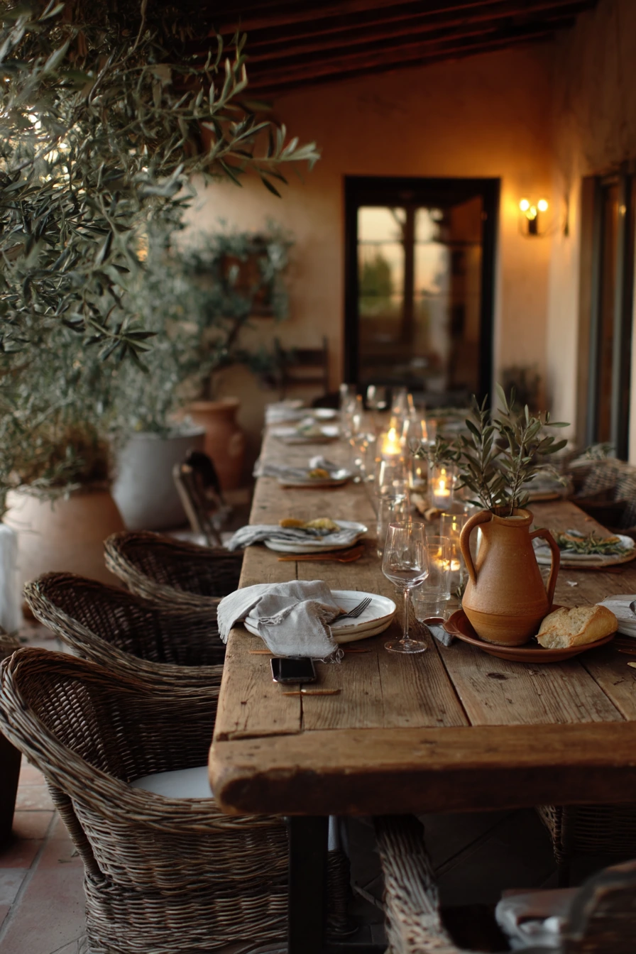 Mediterranean Dinner Veranda