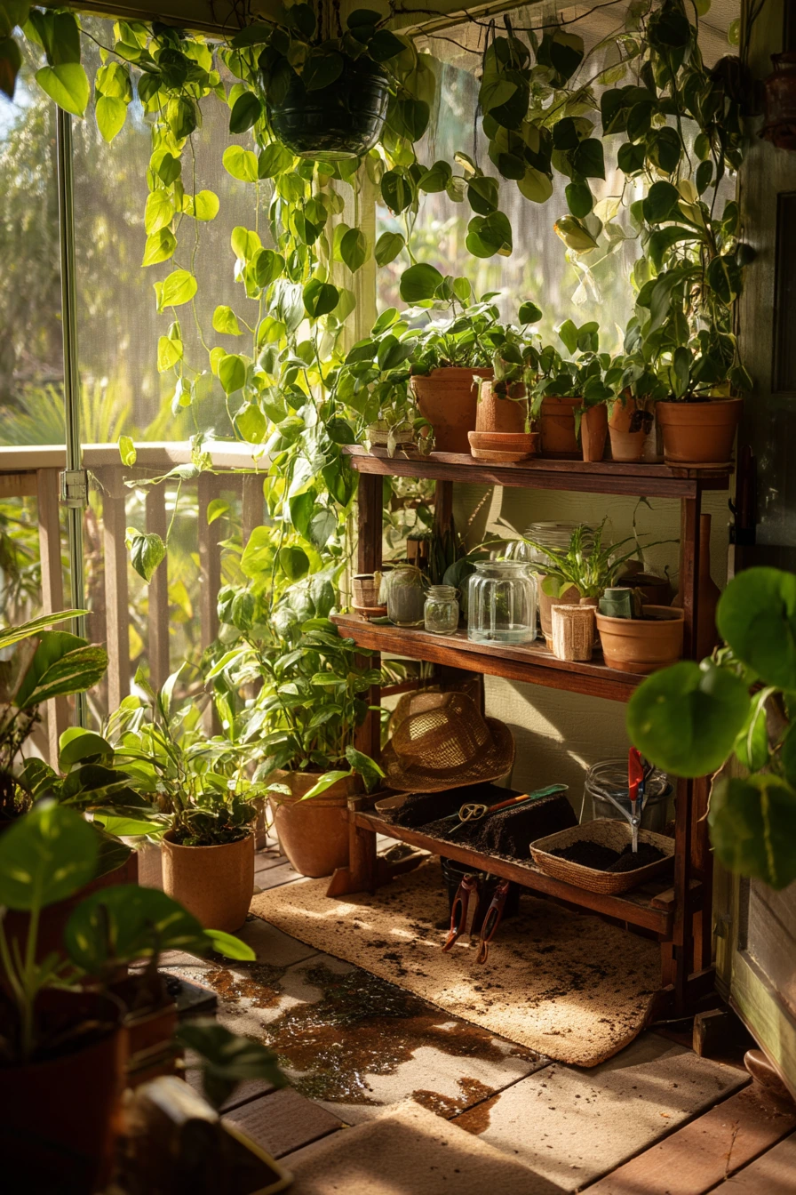 Plant Lover’s Green Veranda
