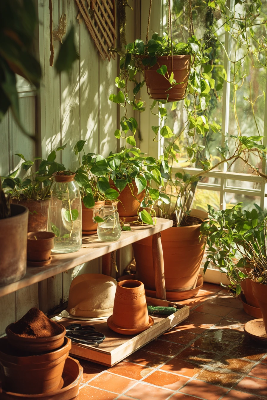 Plant Lover’s Green Veranda