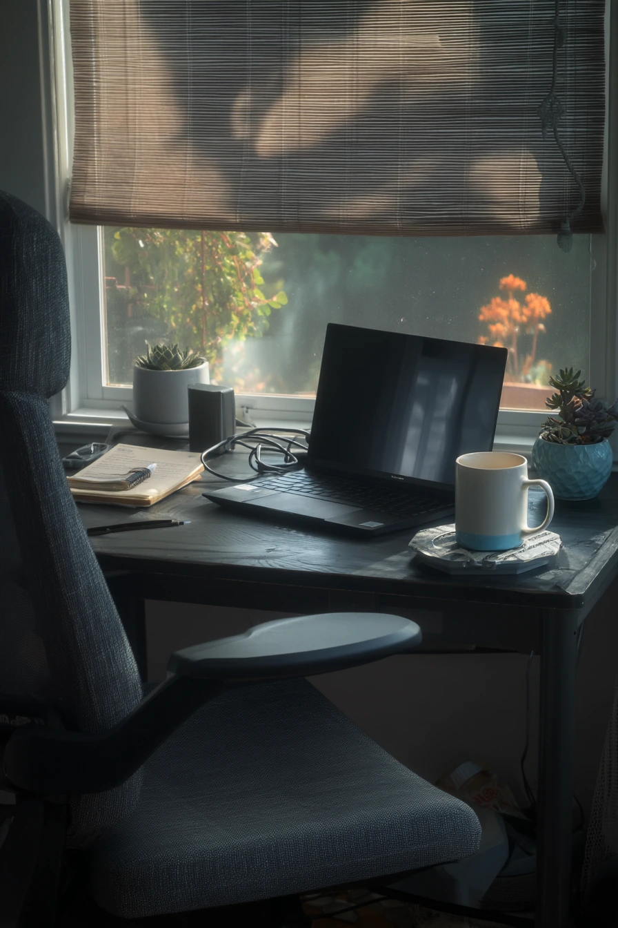 Quiet Work-From-Veranda Corner