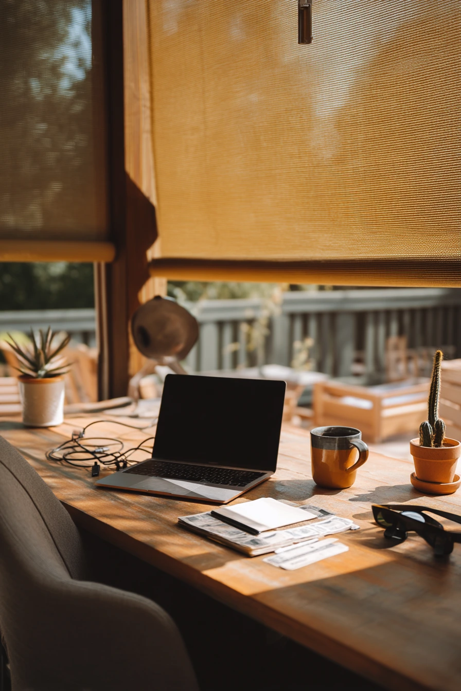 Quiet Work-From-Veranda Corner