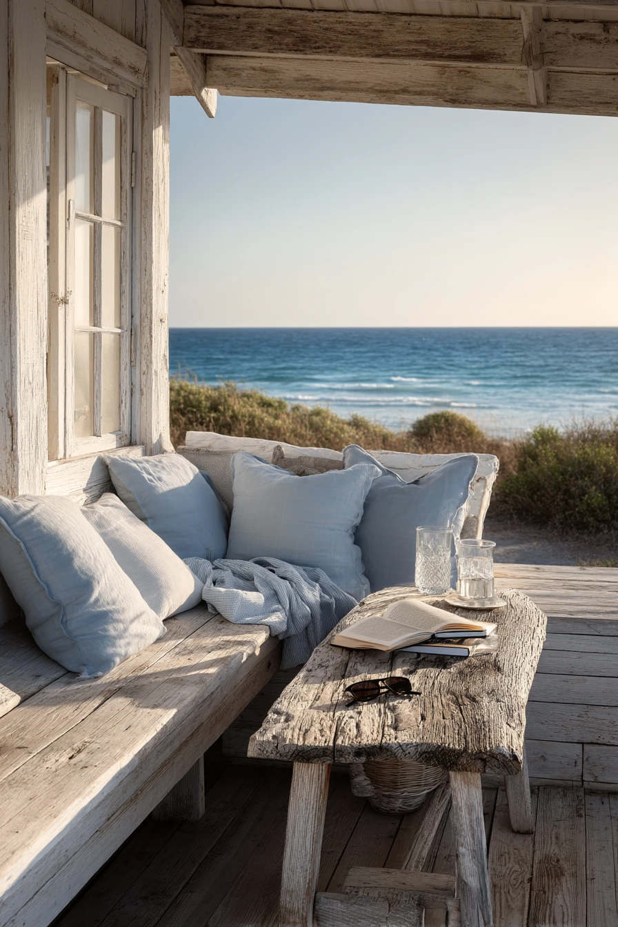 Coastal Veranda Sunset Pause