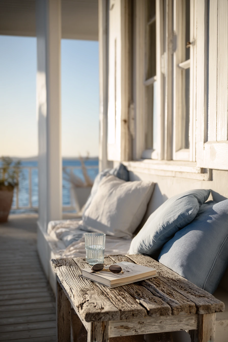 Coastal Veranda Sunset Pause