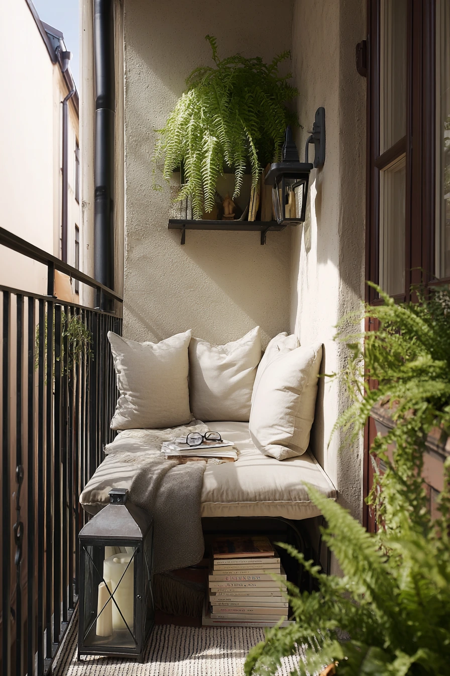 Small Veranda Reading Nook