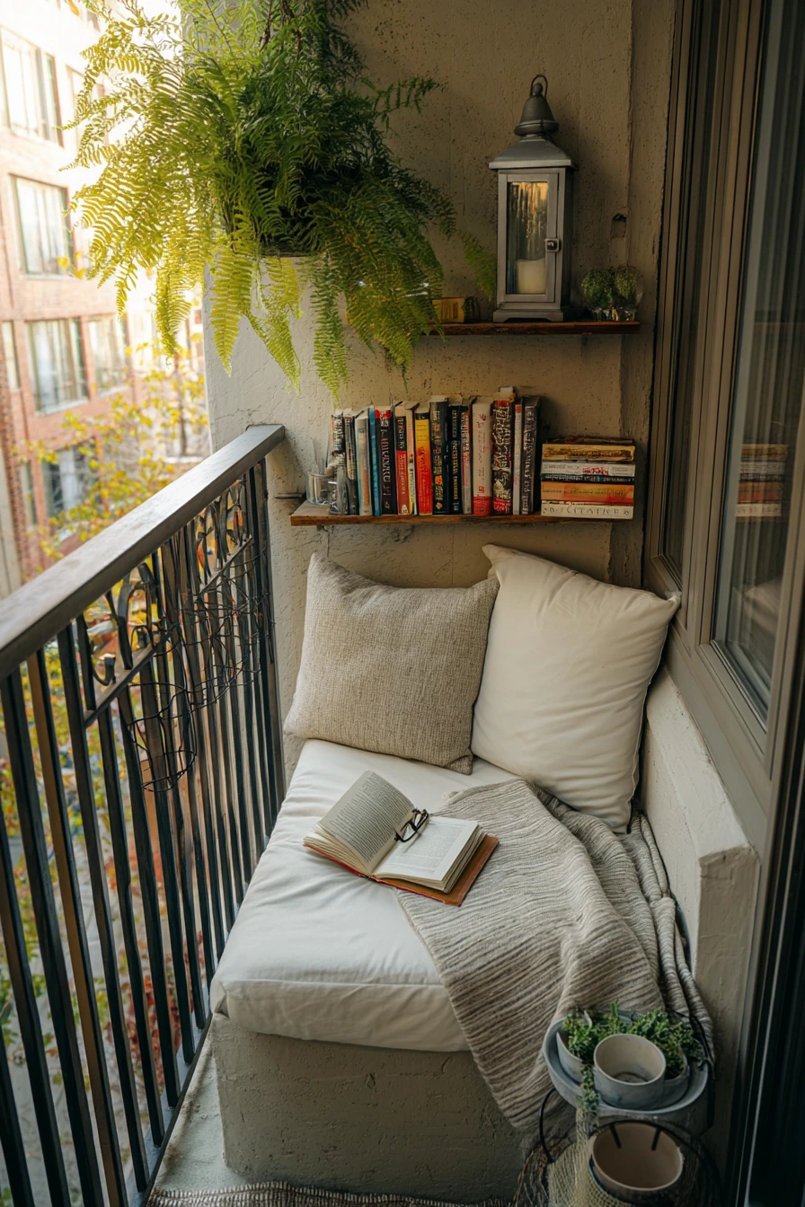 Small Veranda Reading Nook