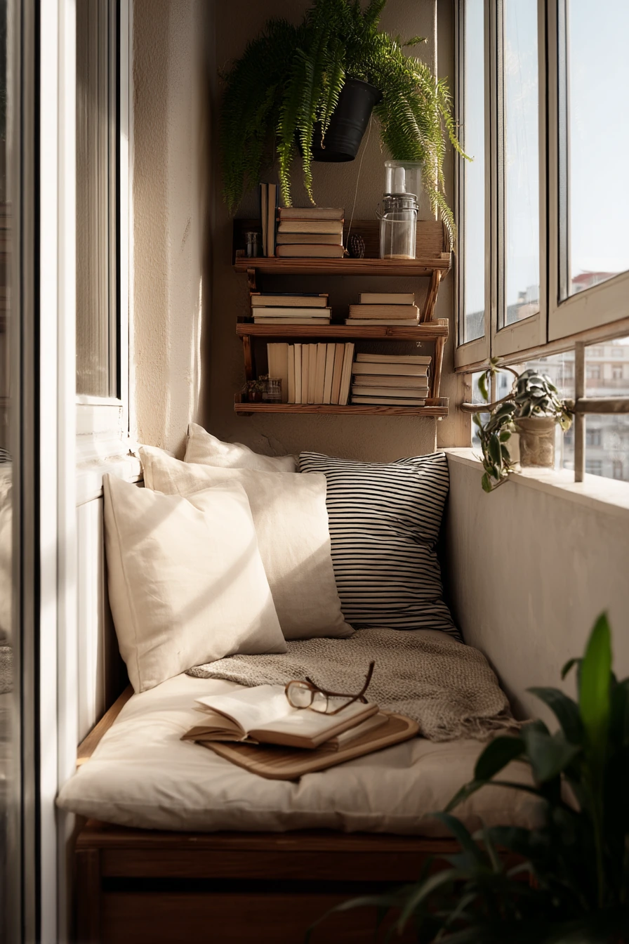 Small Veranda Reading Nook