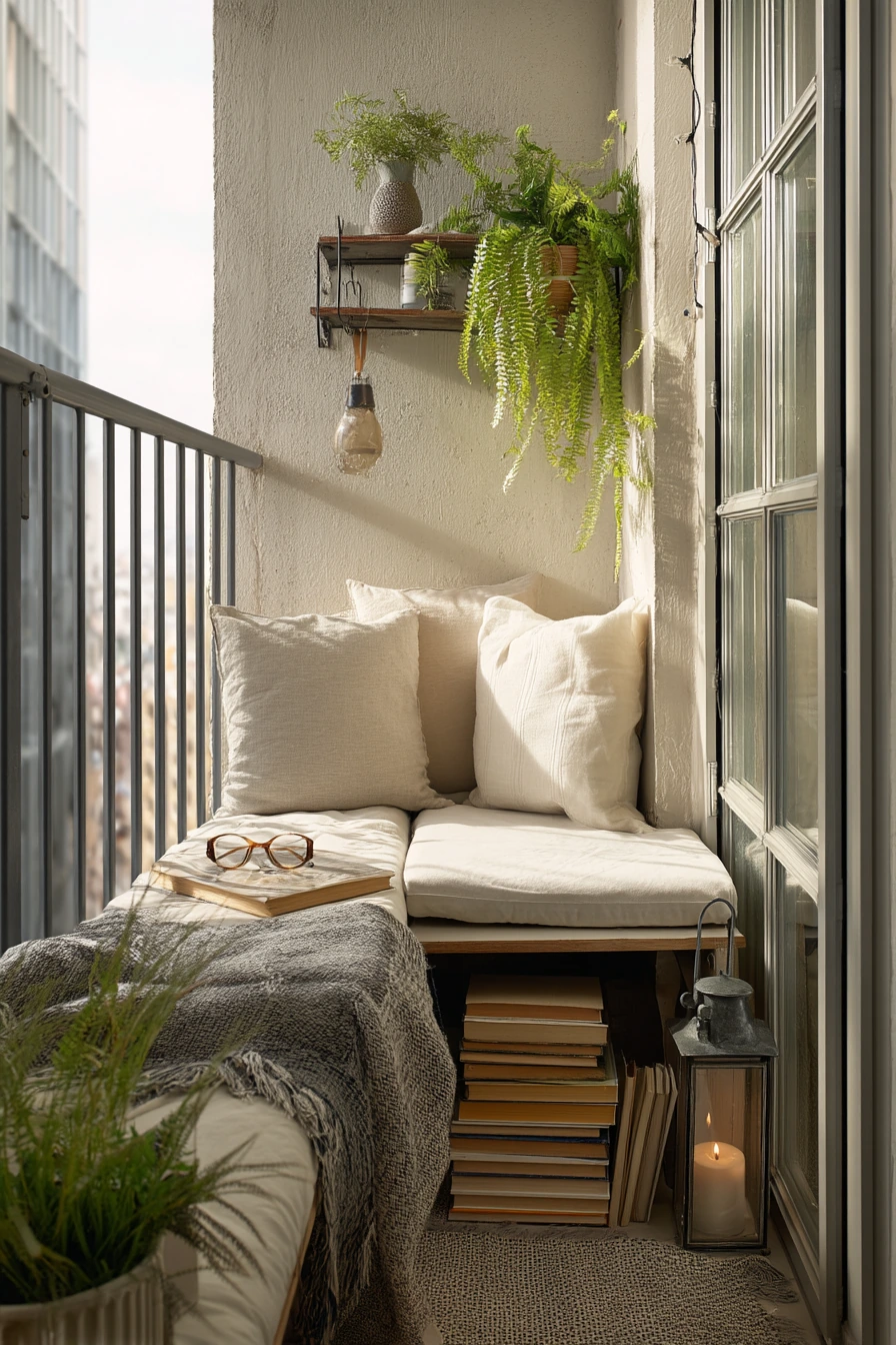 Small Veranda Reading Nook