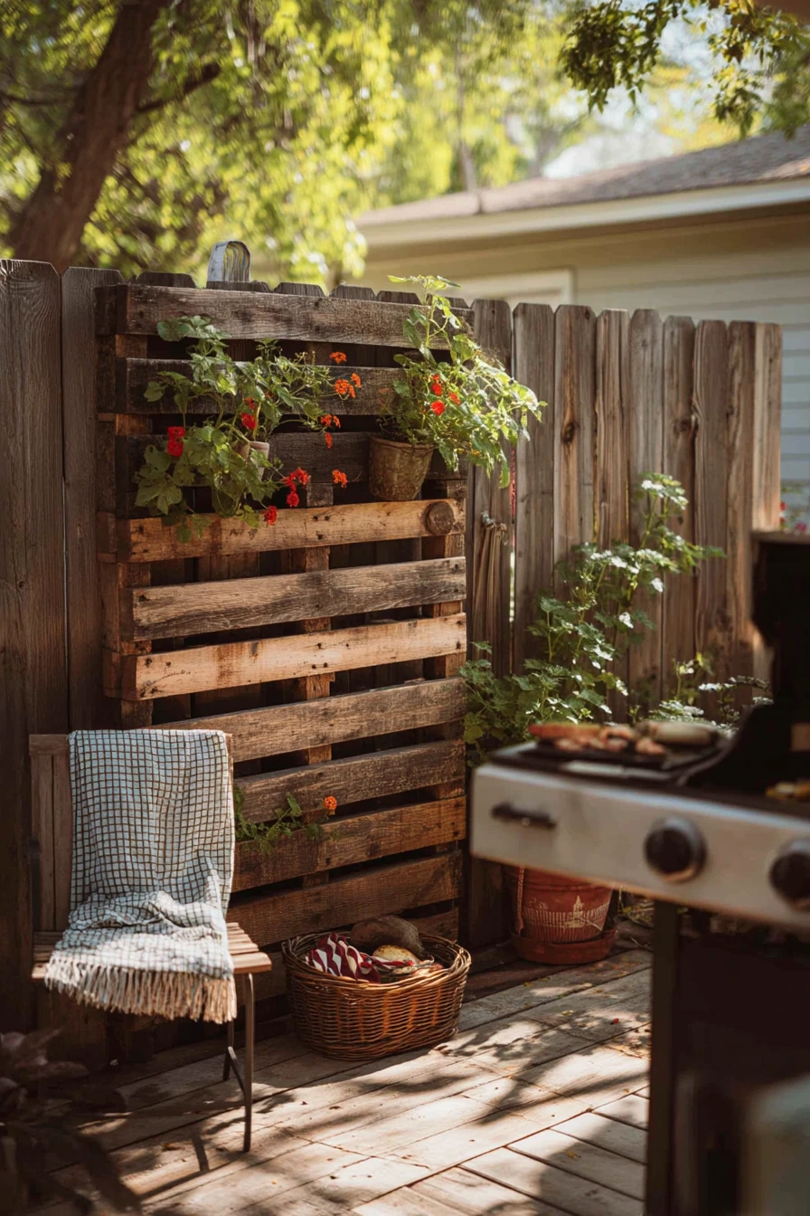 Backyard Fence Privacy Garden