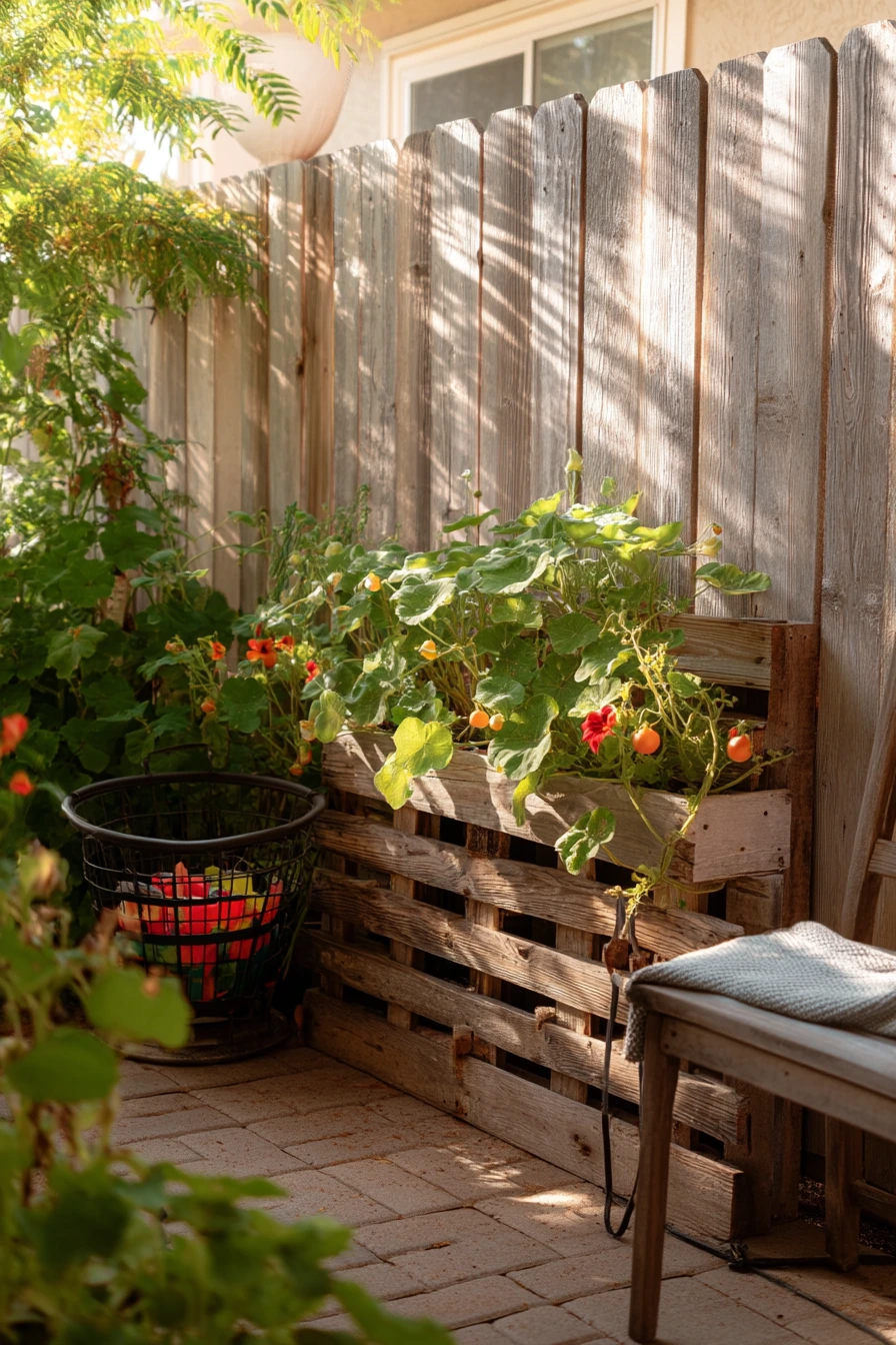 Backyard Fence Privacy Garden