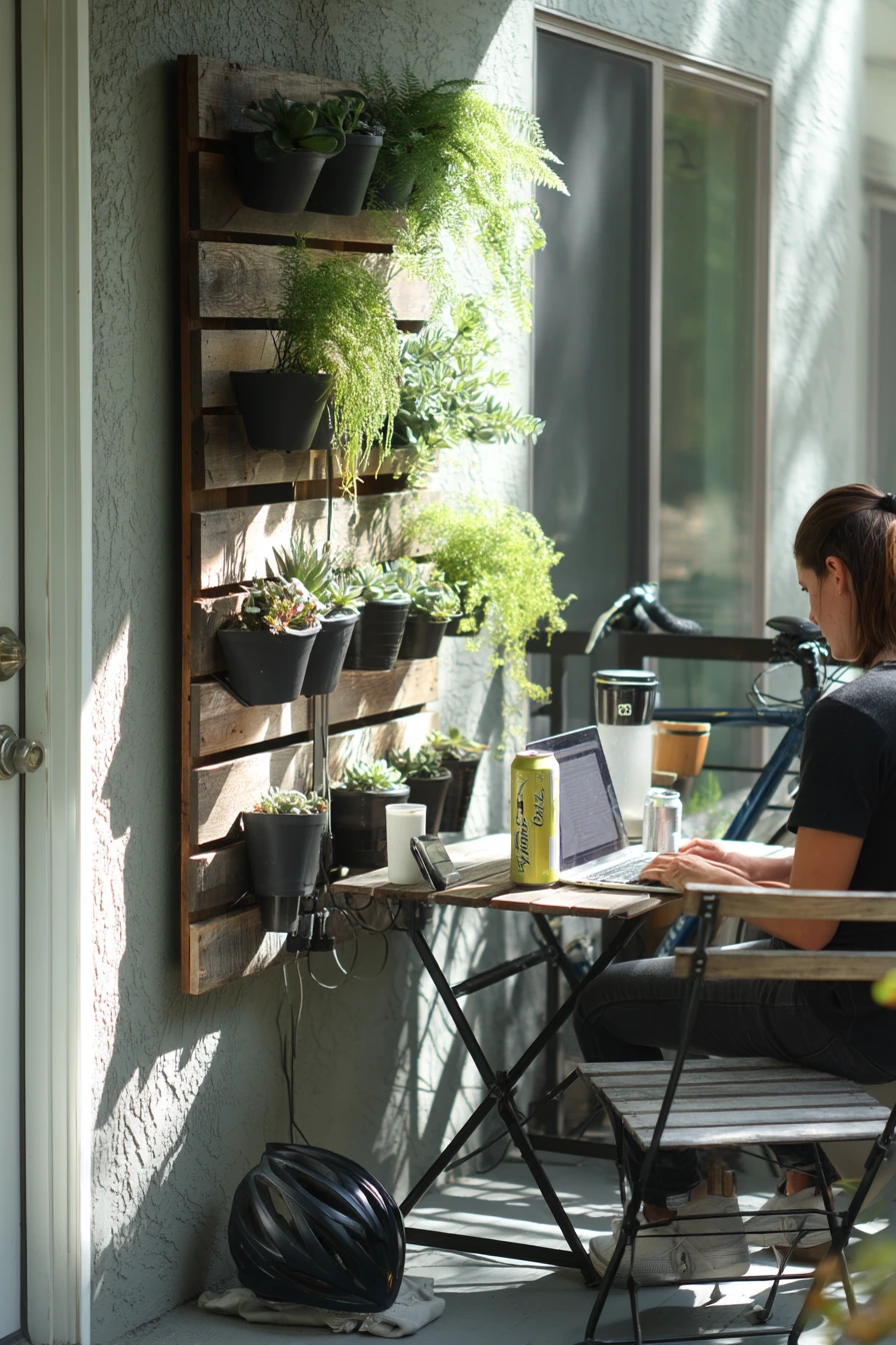 Tiny Patio Apartment Corner