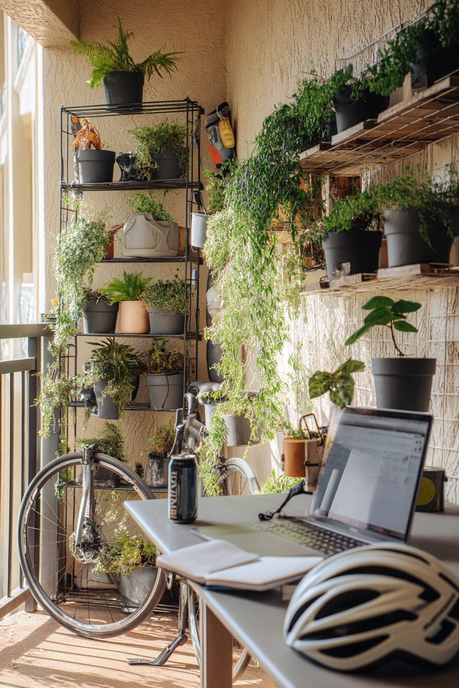 Tiny Patio Apartment Corner