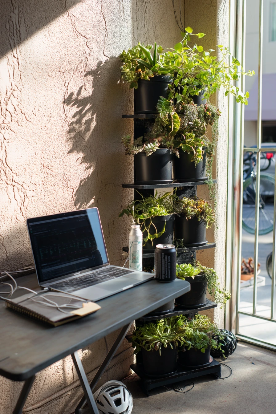 Tiny Patio Apartment Corner