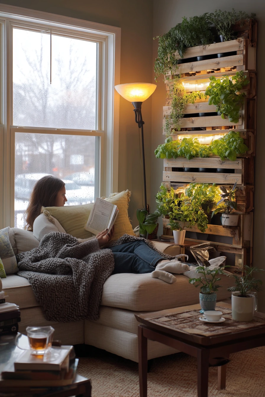 Indoor Winter Grow Wall