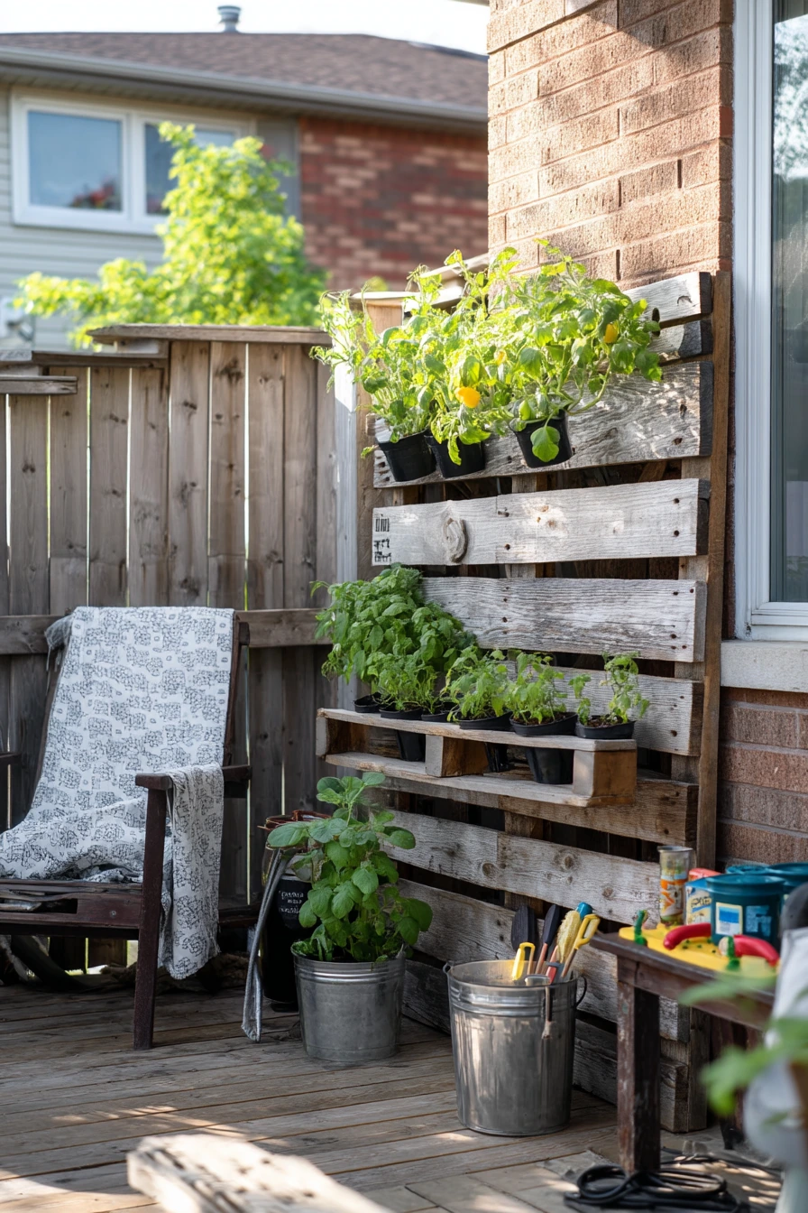 Backyard Fence Privacy Garden