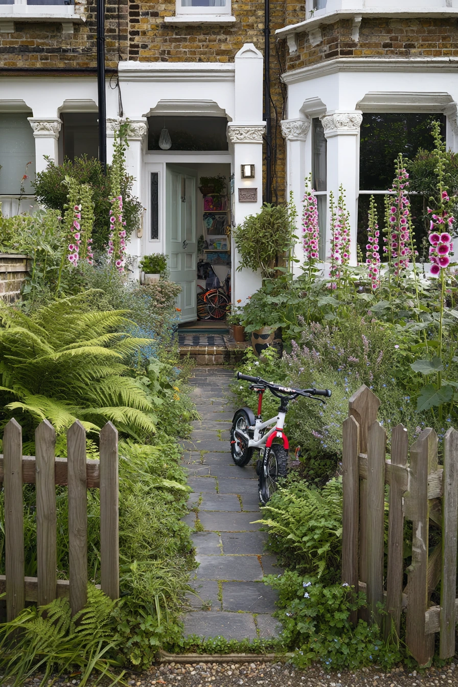 3. Family-Friendly Front Boundary