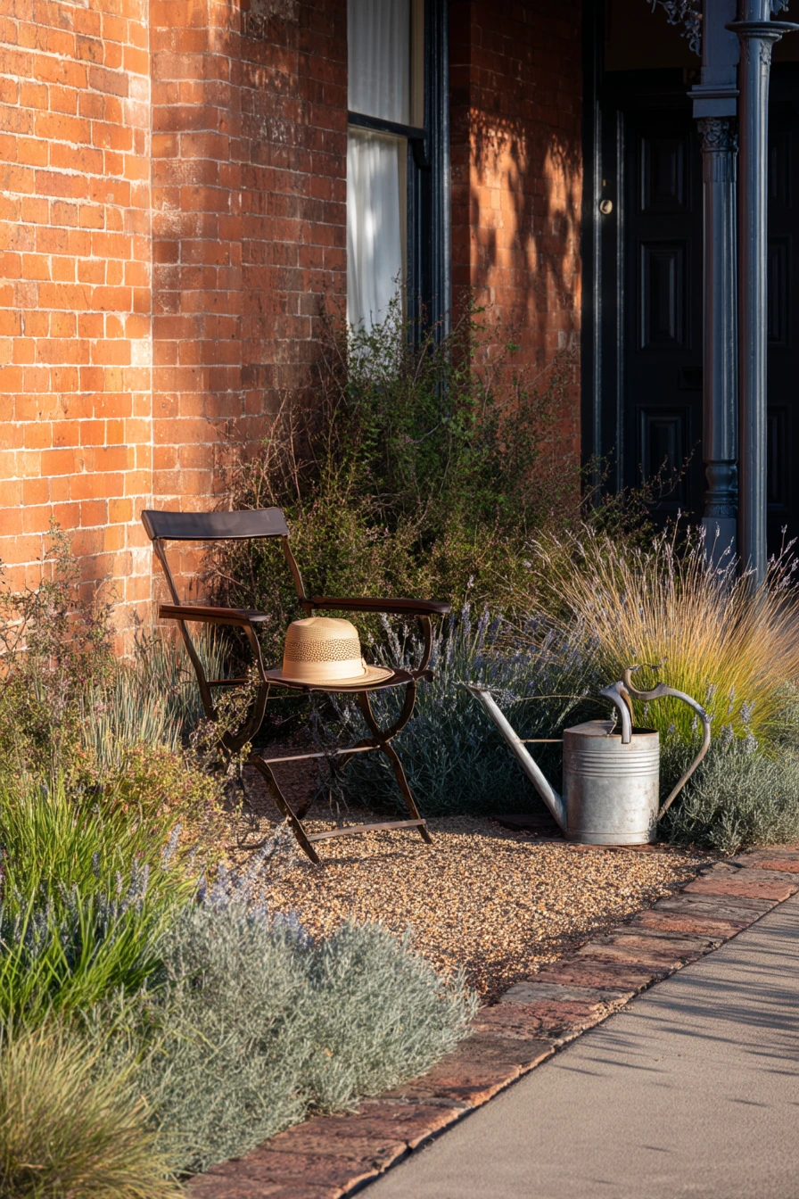 8. Drought-Tolerant Front Garden