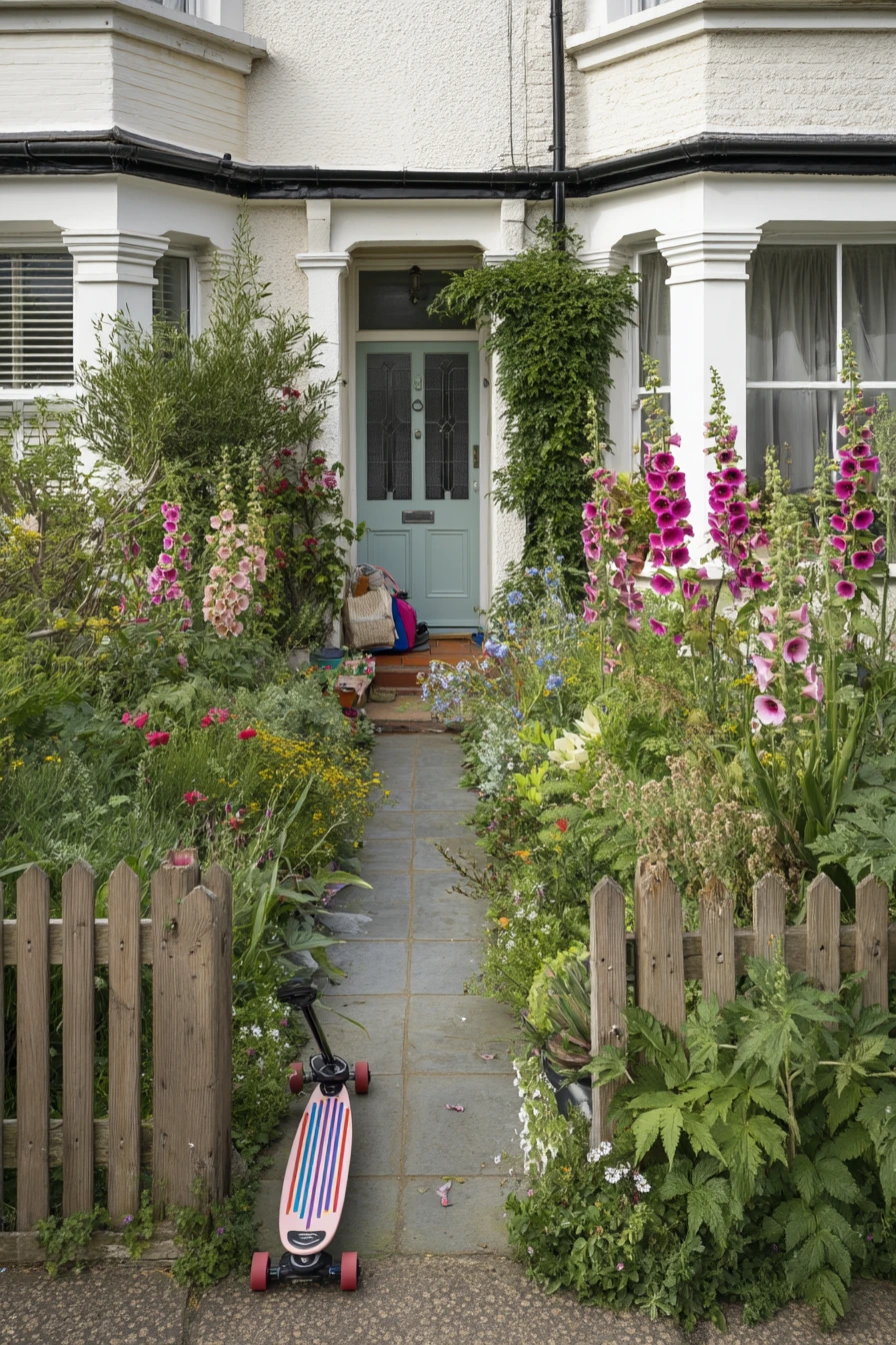3. Family-Friendly Front Boundary
