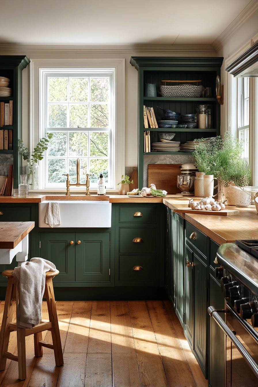 5. Victorian Kitchen for a Young Couple Who Cook