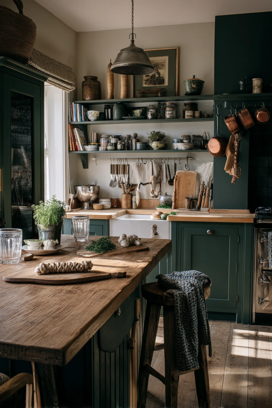 5. Victorian Kitchen for a Young Couple Who Cook