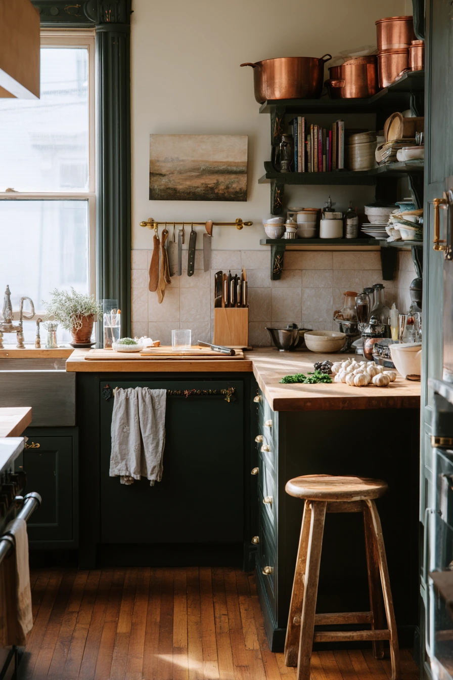 5. Victorian Kitchen for a Young Couple Who Cook